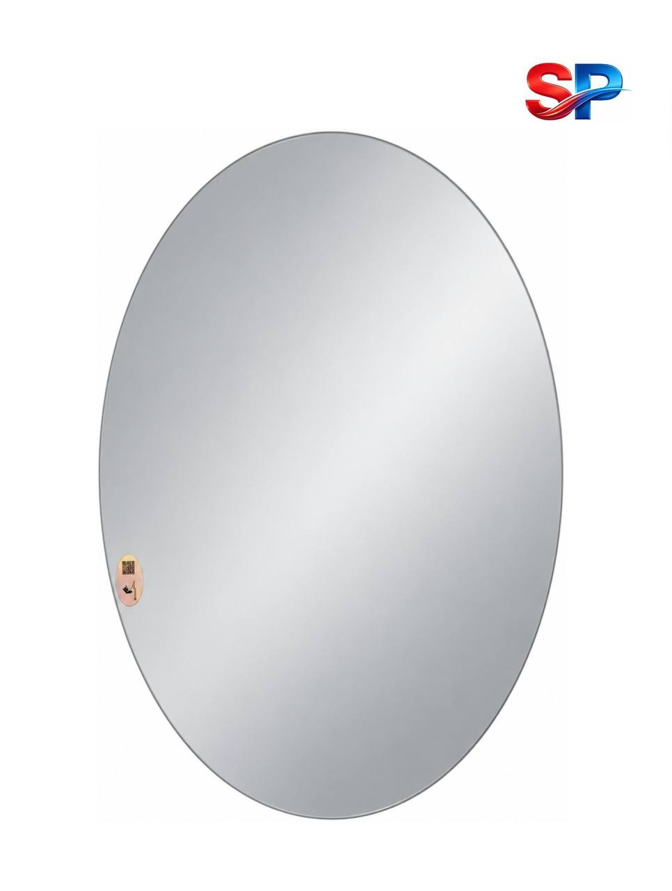 Зеркало GLASS PRO № Z-18 овальной формы, без рамы, с полированной кромкой