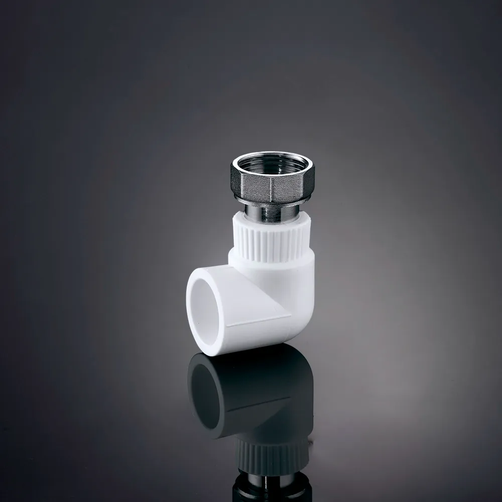 PP-R polipropilen nakidnoy gaykali burchak adapter «ECOLINE»